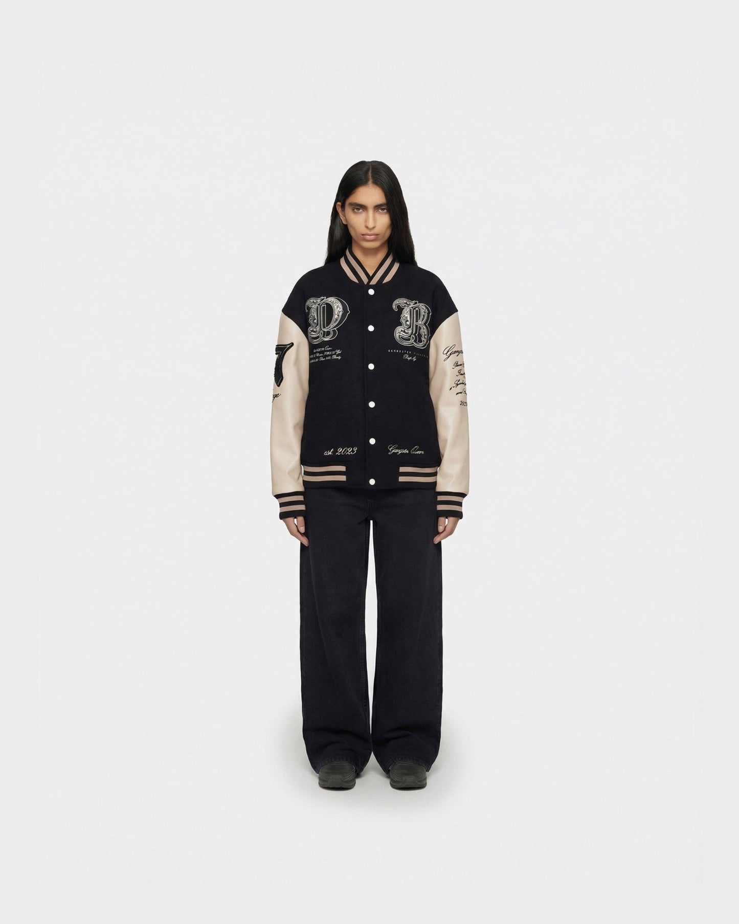 GANGSTER QUEEN VARSITY JACKET - Drip by Rage