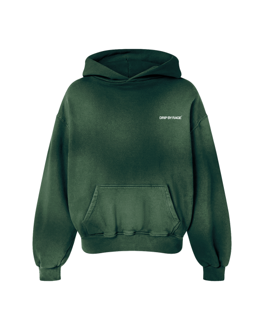 MINERAL GREEN FADED OVERSIZED PREMIUM HOODIE