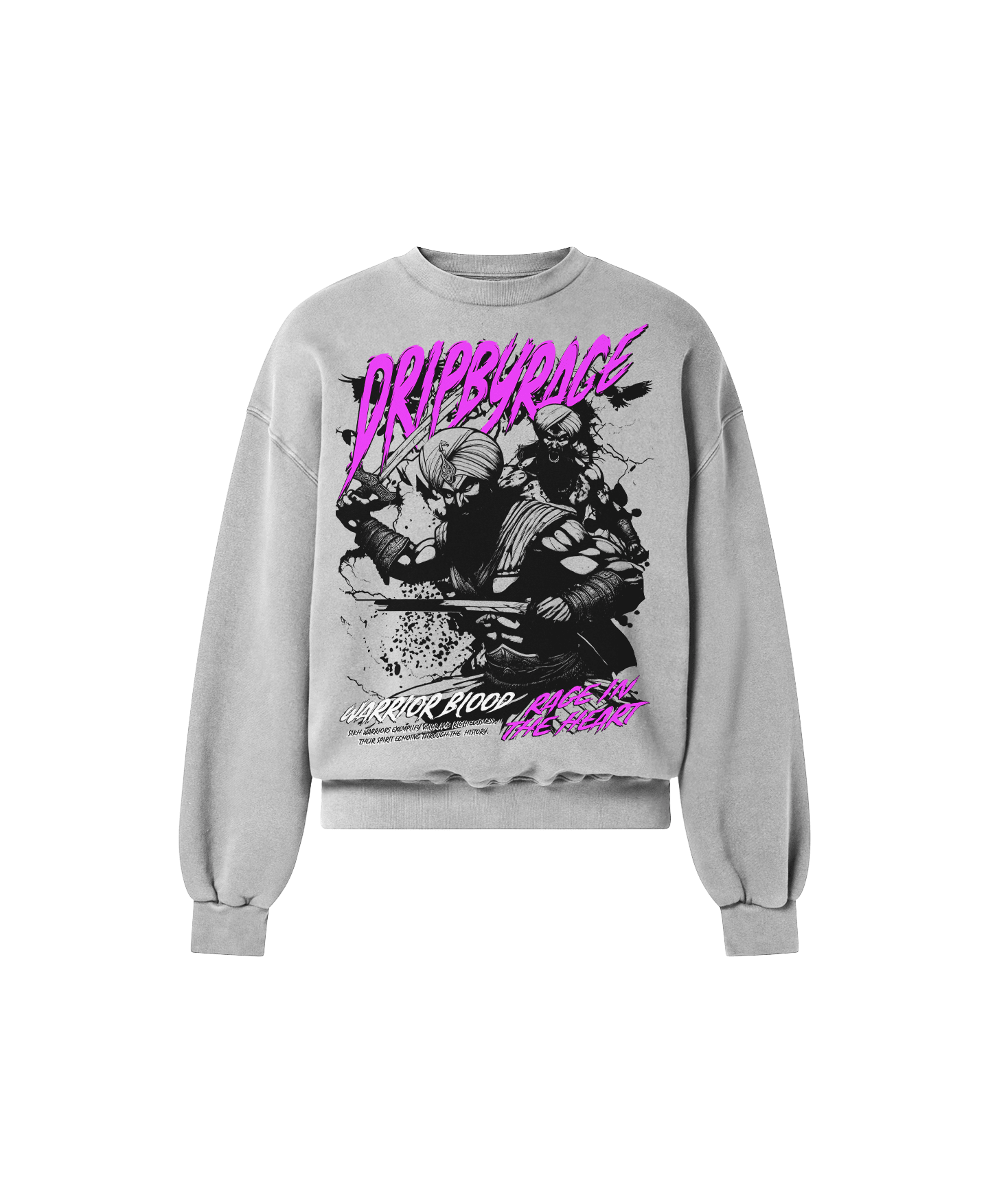 HEART OF RAGE SWEATSHIRT - Drip by Rage