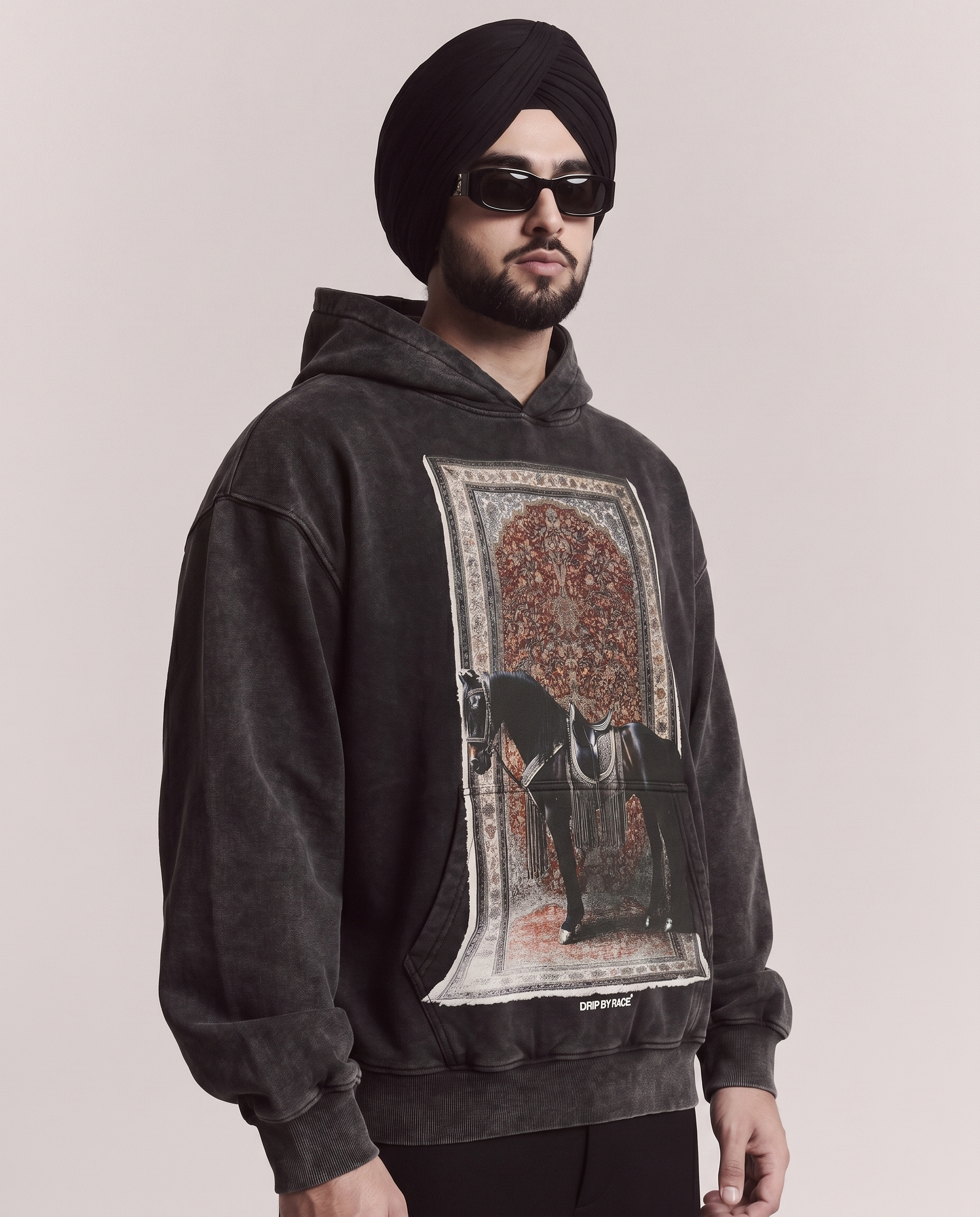 ROYALTY BIG PRINT HOODIE
