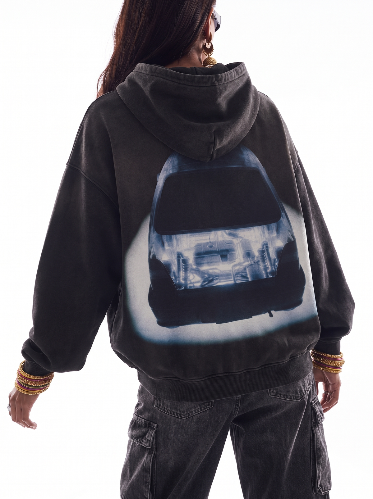 DEALER 800 DISTRESSED HOODIE