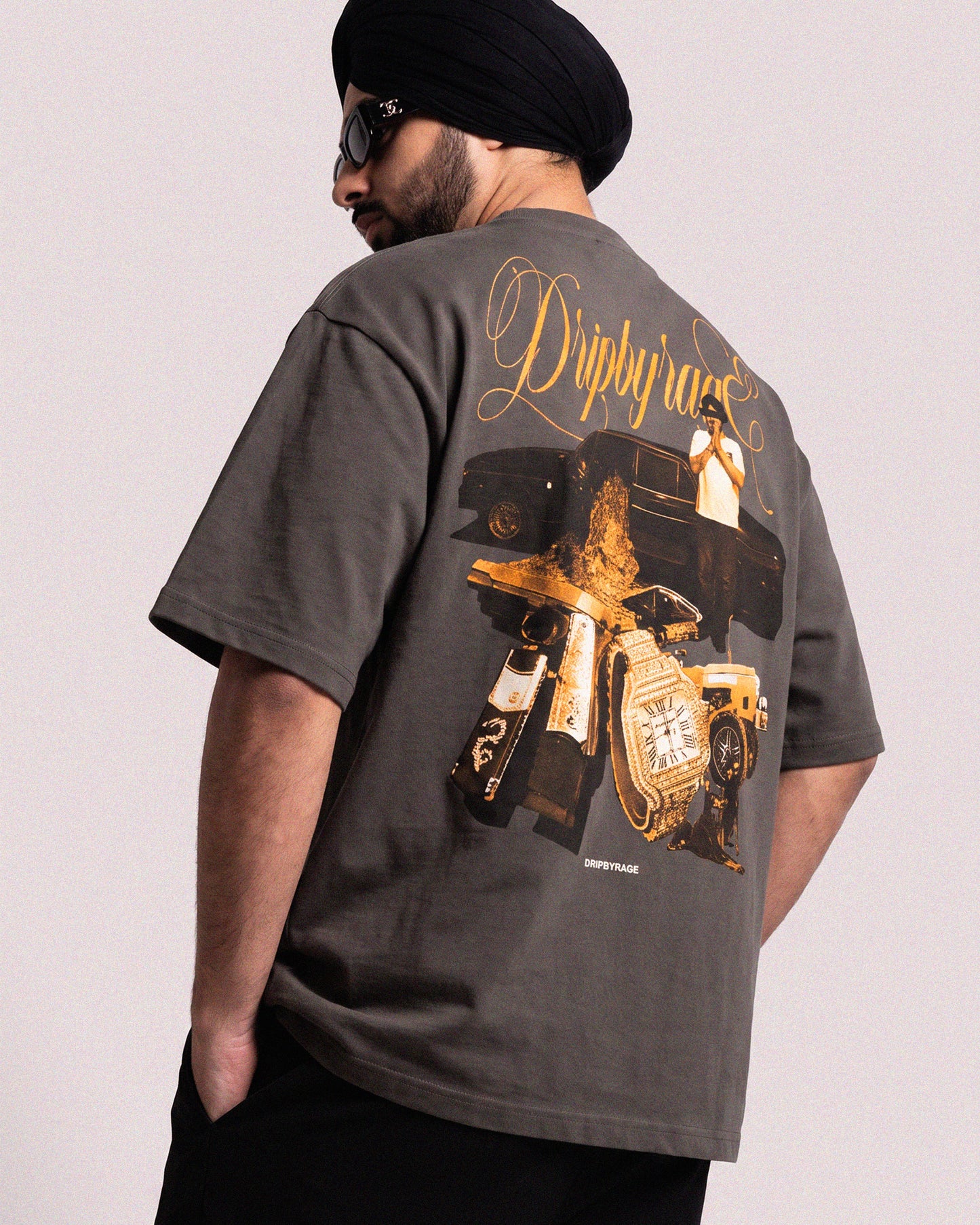 GANGSTA'S PARADISE SUPER OVERSIZED T-SHIRT Drip by Rage