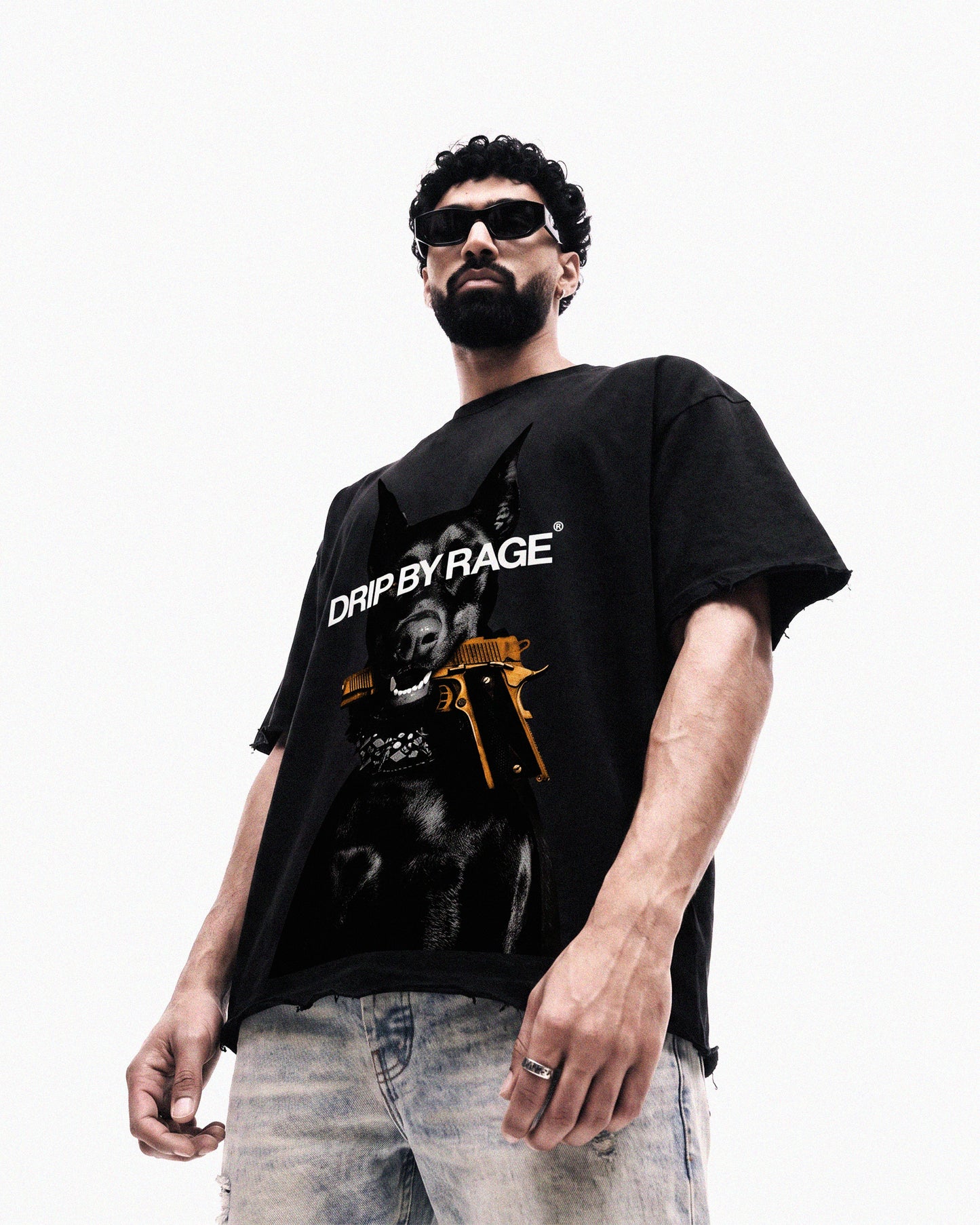 LOYALTY OVERSIZED FADED T-SHIRT Drip by Rage