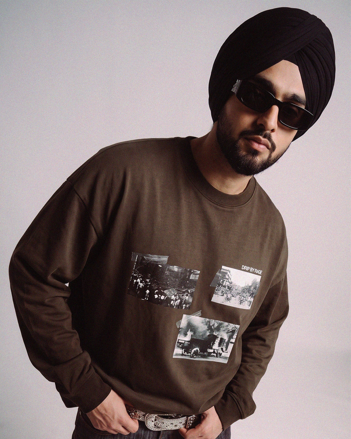ANARCHY OF 84 OVERSIZED LONG SLEEVE Drip by Rage