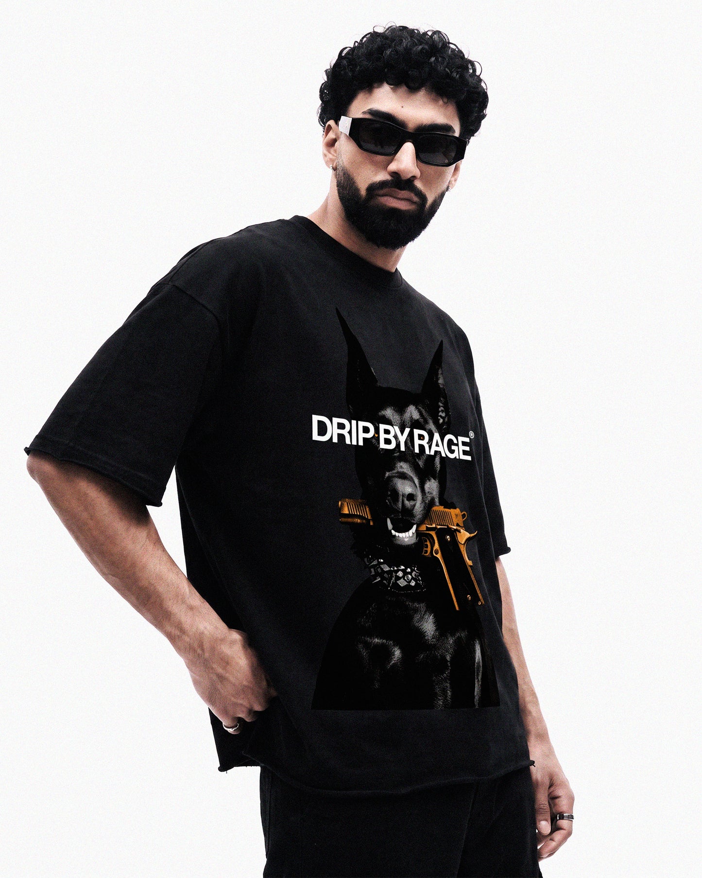 LOYALTY OVERSIZED FADED T-SHIRT Drip by Rage