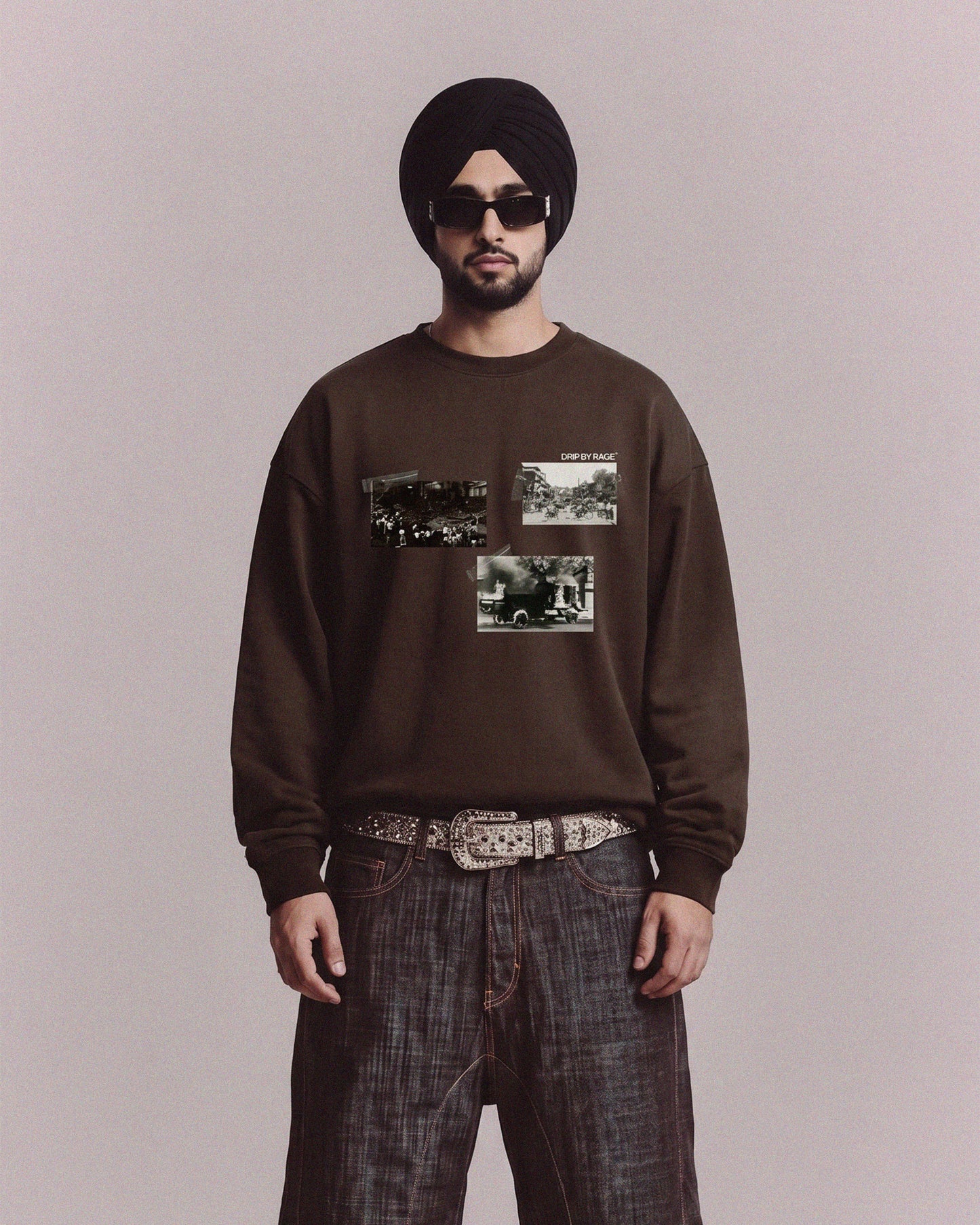 ANARCHY OF 84 OVERSIZED LONG SLEEVE Drip by Rage