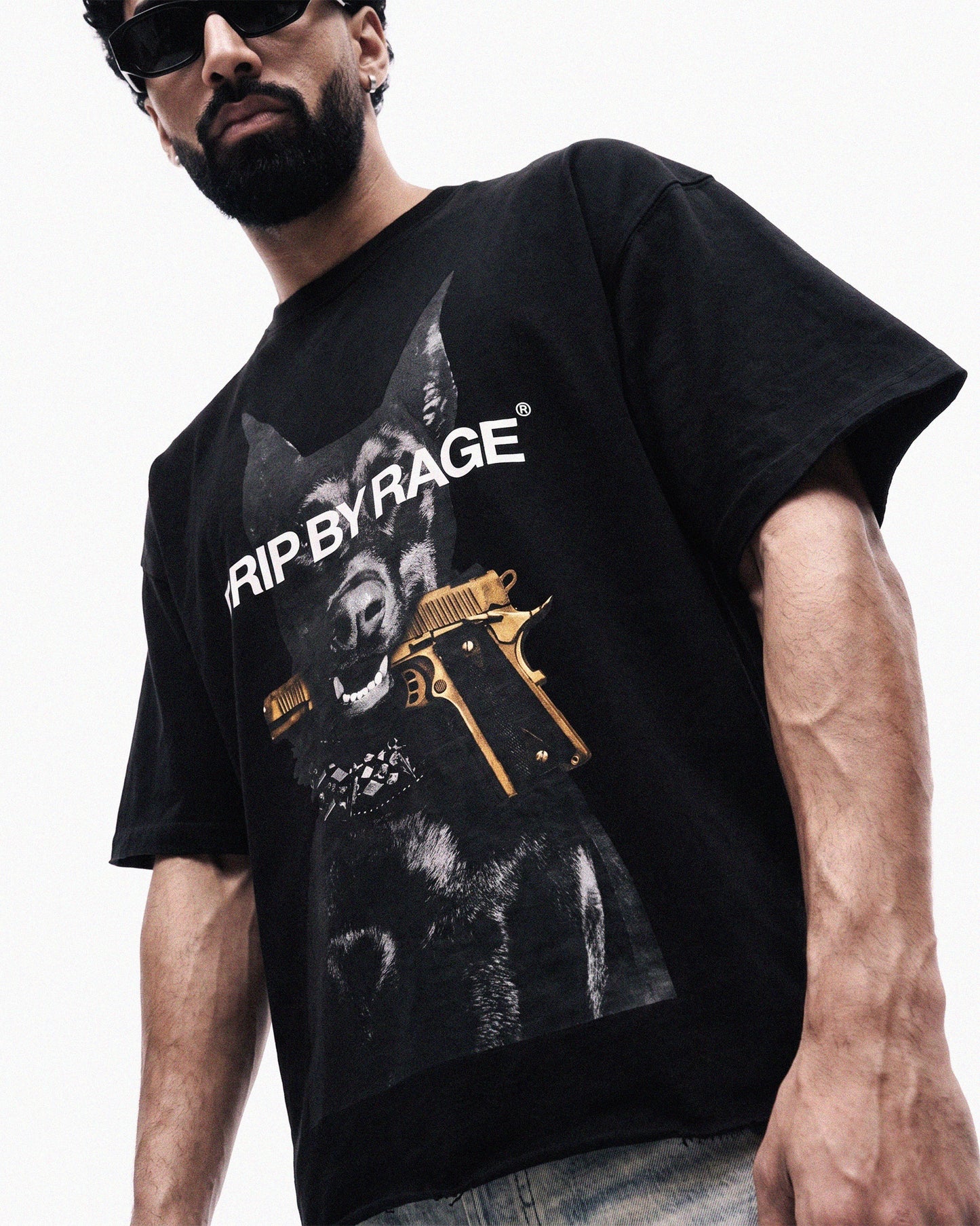 LOYALTY OVERSIZED FADED T-SHIRT Drip by Rage