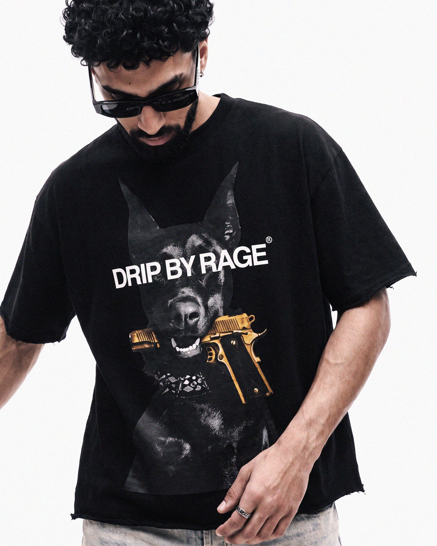 LOYALTY OVERSIZED FADED T-SHIRT Drip by Rage