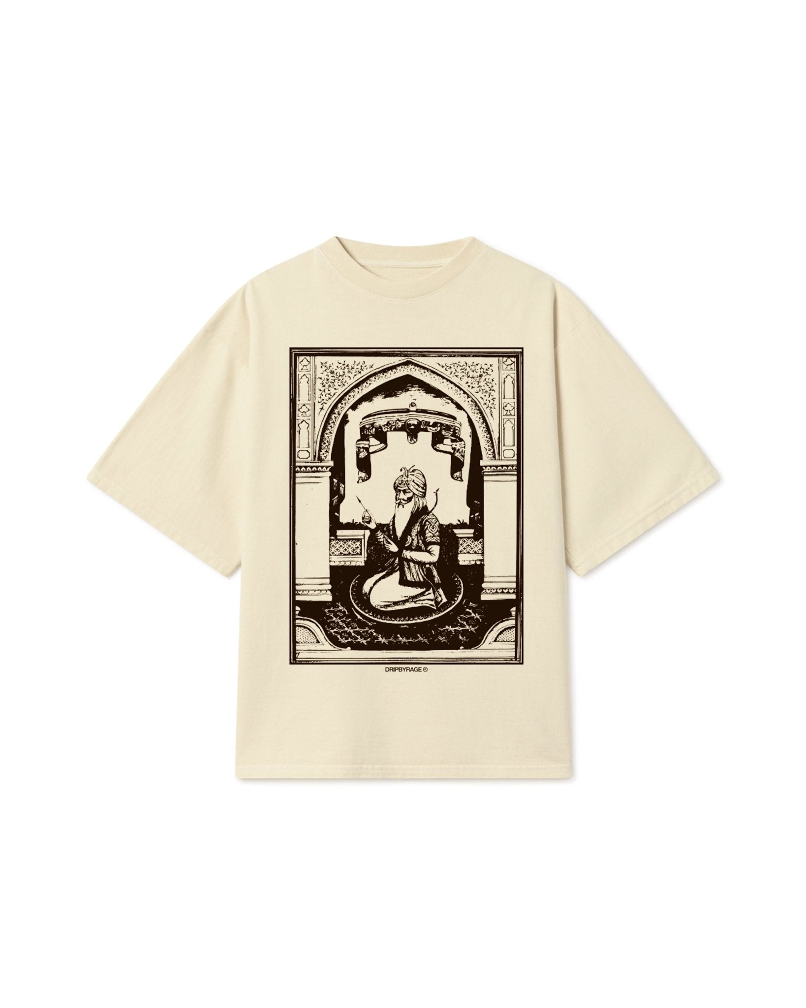KING'S HEART T-SHIRT APRICOT - Drip by Rage