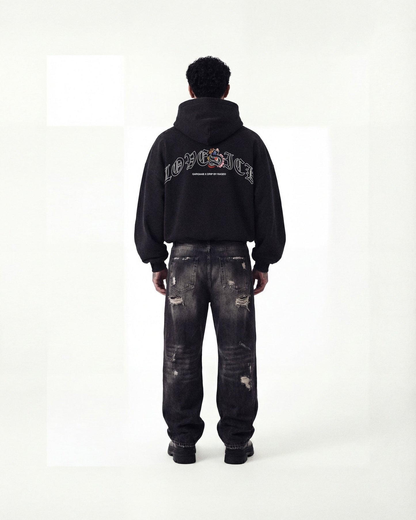 LOVESICK BOXY HOODIE - Drip by Rage