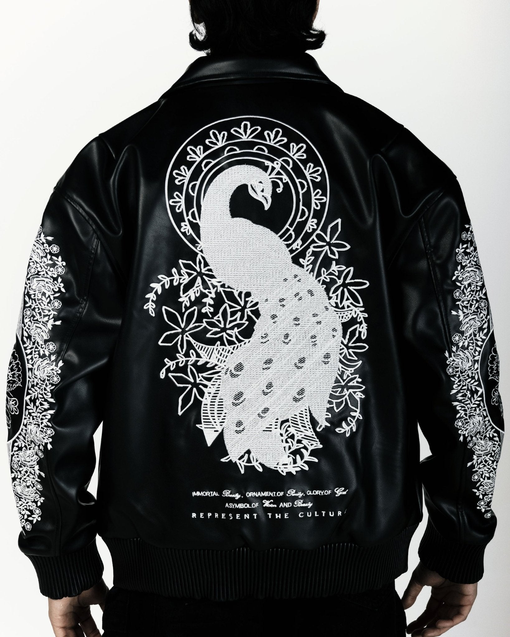 MORNI LEATHER JACKET - Drip by Rage