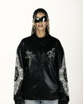 MORNI LEATHER JACKET - Drip by Rage