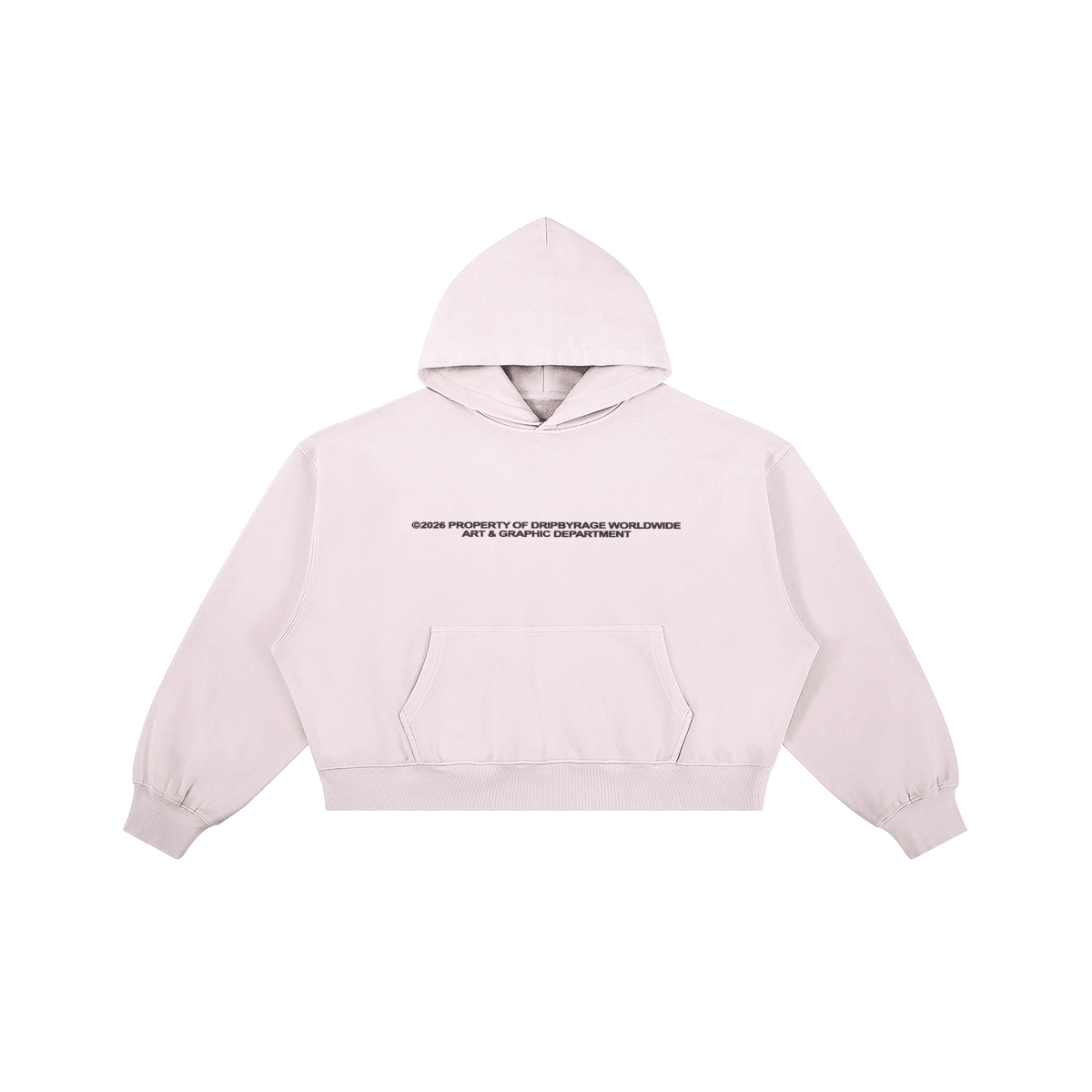 PROPERTY BOXY FIT SUN FADED HOODIE - Drip by Rage