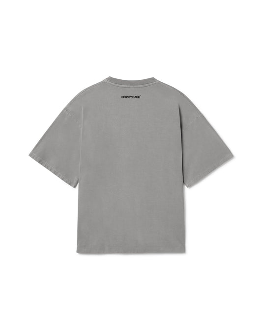 PROPERTY OVERSIZED T-SHIRT FADED GREY - Drip by Rage