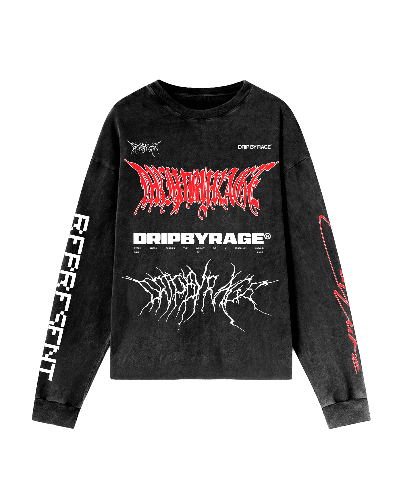 RAGE RACING V2 OVERSIZED FADED LONG SLEEVE – Drip by Rage