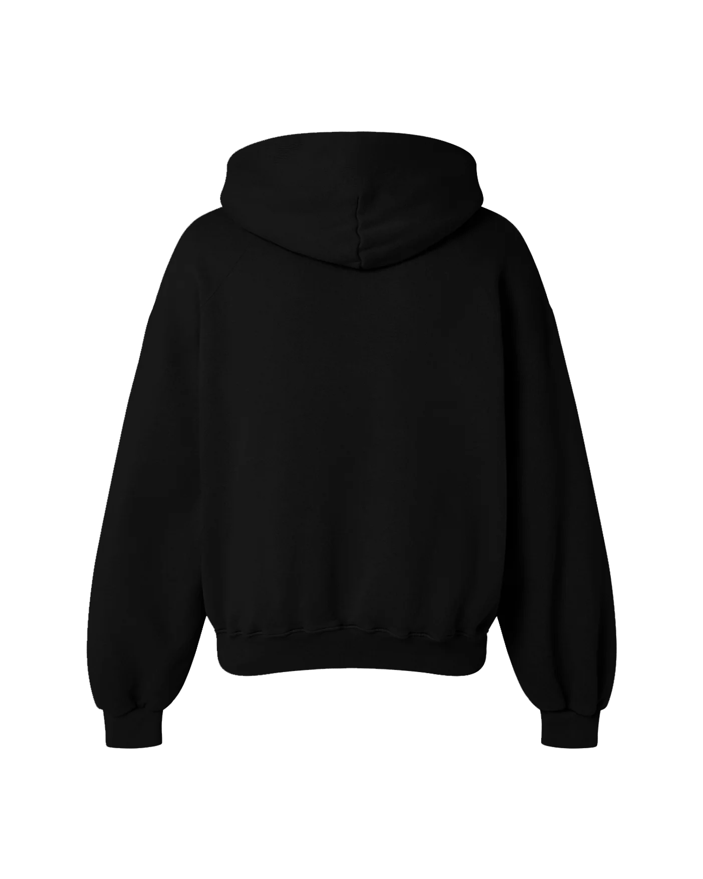 DRIPPED OUT OVERSIZED HOODIE BLACK