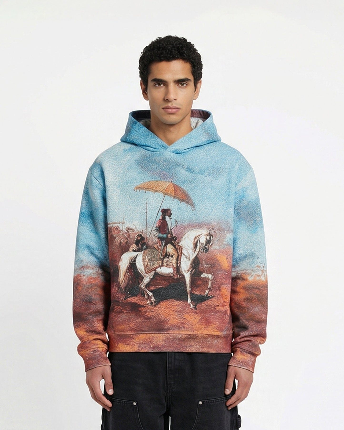 THE KING TAPESTRY HOODIE - Drip by Rage