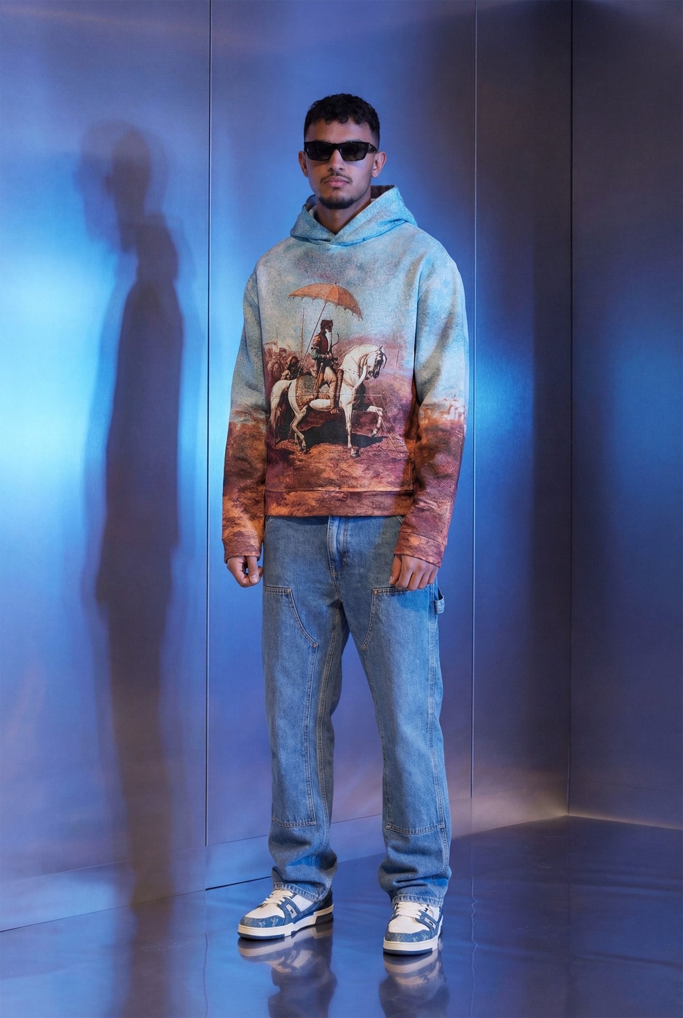 THE KING TAPESTRY HOODIE - Drip by Rage